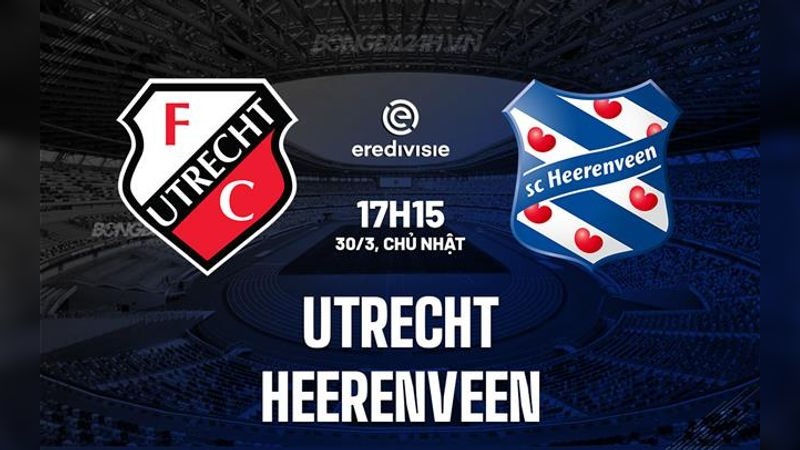 Tin Tức Đội Hình Soi Kèo Utrecht vs Heerenveen