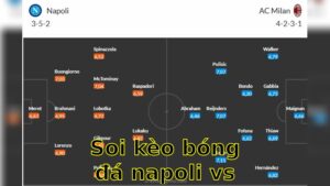 Soi kèo bóng đá Napoli vs Milan - 01:45 ngày 31/03 - Serie A